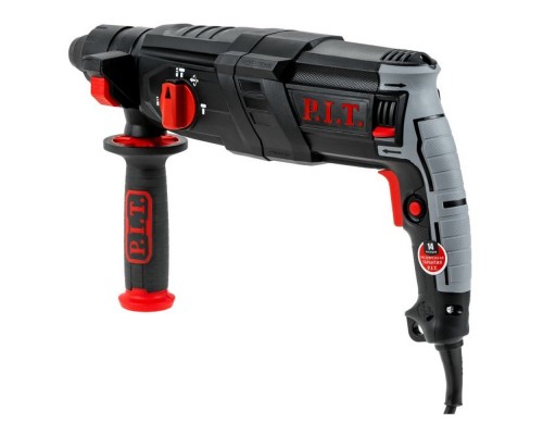 Перфоратор P.I.T. PBH28-C5 (3-реж.гор.1050Вт.3,2дж.SDS+ пласт.кейс,3 бура,зуб,макс.бур 28мм)