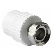 Муфта MeerPlast PPRC 20х1/2 накид. гайка белый (1/10/210)