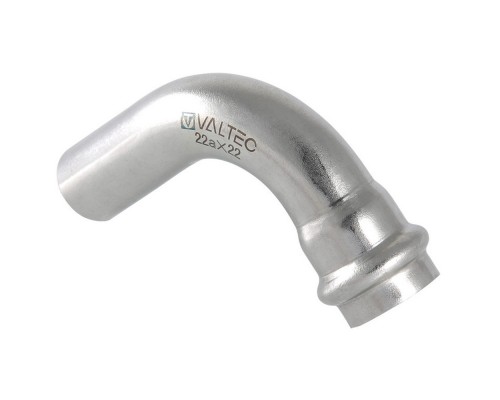 Угольник 90 из нержавеющей стали 22 внутренний-наружный Valtec, (VTi.950) (уп. 5 шт)