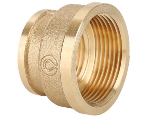 Муфта Gappo переходная ВР-ВР латунная 1 1/2" х 1 1/4"