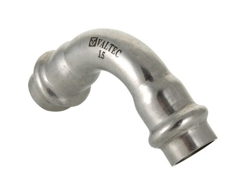 Угольник 90 из нержавеющей стали 15 внутренний-внутренний Valtec, (VTi.951) (уп. 5 шт)