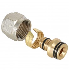 Фитинг обжимной для присоединеня гибких труб d 16 (2,0) к коллектору (VT 710) (Valtec)