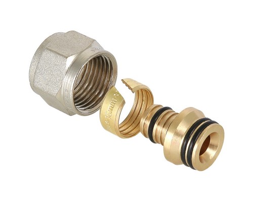 Фитинг обжимной для присоединеня гибких труб d 16 (2,0) к коллектору (VT 710) (Valtec)