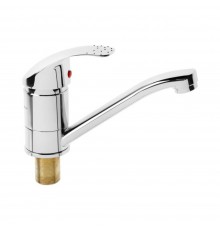 Смеситель БЕЛЫЕ КОЛОДЕЗИ д/кухни 40 мм, п/гайку, излив 15см., TYE-2025 (10) Арт. A443-15