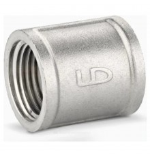 Муфта прямая LD DN25 внутренняя резьба, латунь