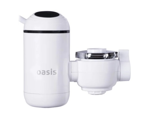 Водонагреватель проточный на смеситель "Oasis" NP-W (Х), белый, 3300 Вт (Китай)