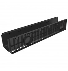 Лоток водоотводный пластиковый 1000*196*185 мм DN150 Gidrolica Standart (Арт. 816)