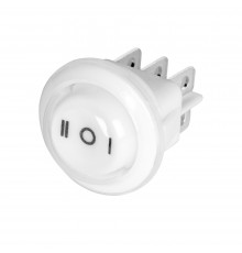 Переключатель трёхпозиционный MR3-231-R6-WWWB (белый)