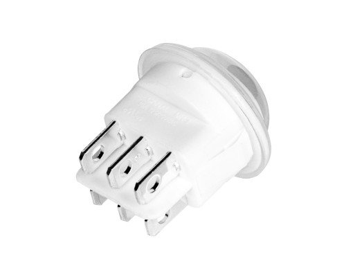 Переключатель трёхпозиционный MR3-231-R6-WWWB (белый)