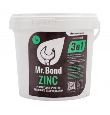 Реагент Mr.Bond порошкообразный для очистки теплообменного оборудования ZINC, (1)