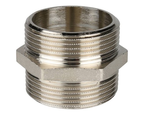 Ниппель HH никелированный 1"1/2 SFT-0004-112112 STOUT
