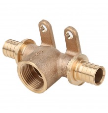 Тройник-переходник Gappo с врутренней резьбой бронзовый