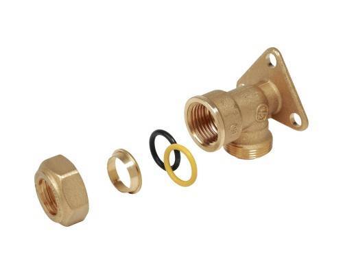 Фитинг угловой Giacomini установочный 1/2"x18, R572Y116 Фитинг угловой Giacomini установочный 1/2"x18, R572Y116