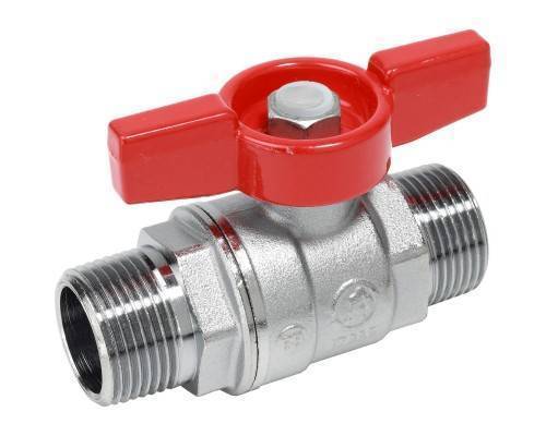 Кран шаровой Giacomini R253X006 стандартный проход НР-НР 1 1/4 бабочка Кран шаровой Giacomini R253X006 стандартный проход НР-НР 1 1/4 бабочка