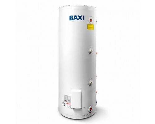 Бойлер косвенного нагрева BAXI UBC 300 напольный, одиночный змеевик, с боковым подключением Бойлер косвенного нагрева BAXI UBC 300 напольный, одиночный змеевик, с боковым подключением