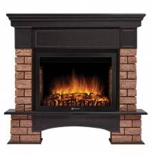 Портал Firelight Forte Wood 25 камень темный, шпон венге
