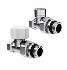 Набор термостатический прямой Royal Thermo Design 1/2"М30х1,5 (Хром)