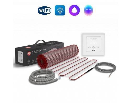 Мат нагревательный Royal Thermo Flat Mat RTFM 2-150-1 с терморегулятором RTS-16