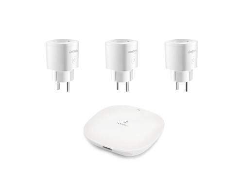 Комплект три умные розетки и хаб HOMMYN SP3HOMKIT07 Комплект три умные розетки и хаб HOMMYN SP3HOMKIT07