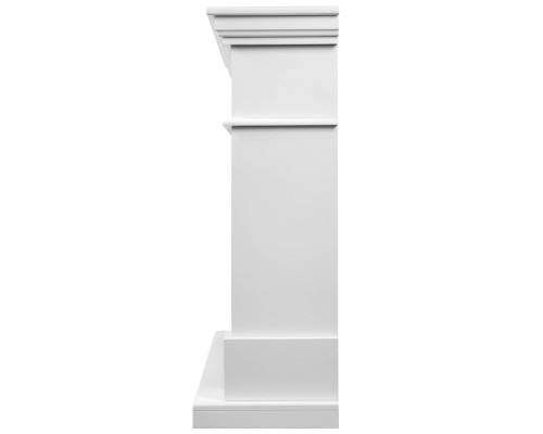 Каминокомплект: Очаг Electrolux EFP/P-4220LS, портал California 42/40/36, белый