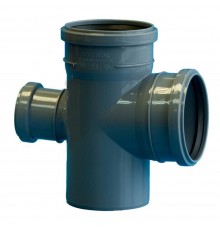 Крестовина Политэк Пайп одноплоскостная 110х110х50/87,5гр. ВК (25)