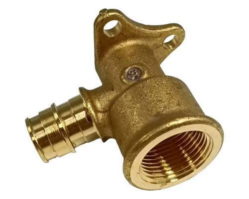 Угольник Giacomini для системы GX ВР 16x1/2" с настенным креплением, GX139Y003 Угольник Giacomini для системы GX ВР 16x1/2" с настенным креплением, GX139Y003