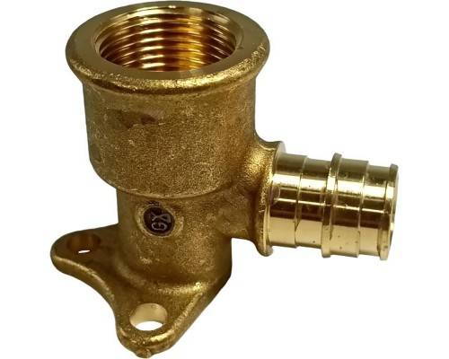 Угольник Giacomini для системы GX ВР 16x1/2" с настенным креплением, GX139Y003 Угольник Giacomini для системы GX ВР 16x1/2" с настенным креплением, GX139Y003