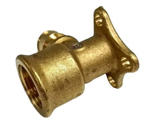 Угольник Giacomini для системы GX ВР 16x1/2" с настенным креплением, GX139Y003 Угольник Giacomini для системы GX ВР 16x1/2" с настенным креплением, GX139Y003
