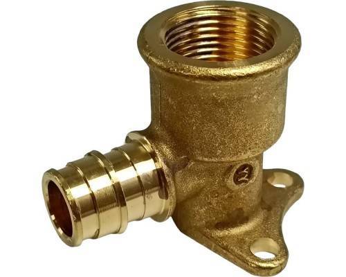Угольник Giacomini для системы GX ВР 16x1/2" с настенным креплением, GX139Y003 Угольник Giacomini для системы GX ВР 16x1/2" с настенным креплением, GX139Y003