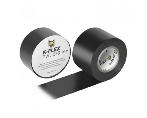 Лента K-FLEX 050-025 PVC AT 070 black Лента K-FLEX 050-025 PVC AT 070 black