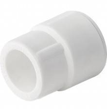 Муфта Lammin PPR перех. нар/вн 50 х 40 120/20 белый
