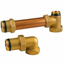 Комплект угловых соединителей Giacomini 1 1/4", R182MY002