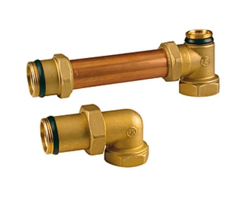 Комплект угловых соединителей Giacomini 1 1/4", R182MY002