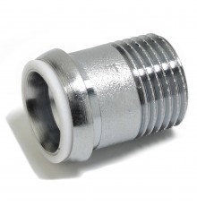 Отвод Giacomini хромированный 1/2", P15X003
