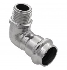 Уголок VIEIR 90 град. нар.р. 15×1/2" VER-PRO (80/5)