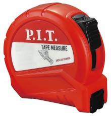 Рулетка PIT с фиксатором 5 м x 25 мм, ABS(HTPM01-05MB)