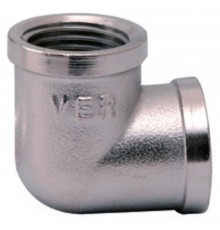 Уголок VIEIR ВВ 1/2" никел. LFN33