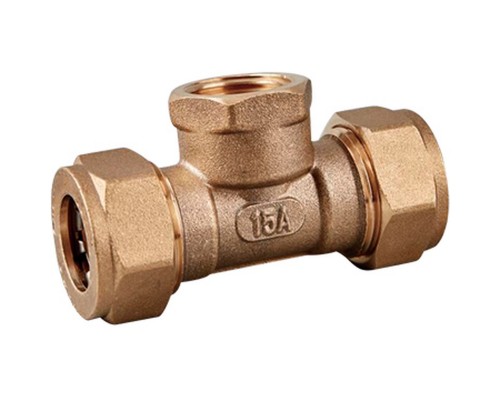 Тройник VIEIR обжимной 15X1/2"X15 ВР (80/5) VPF15315 Тройник VIEIR обжимной 15X1/2"X15 ВР (80/5) VPF15315