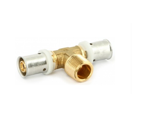 Тройник Uni-Fitt пресс-Н 16х1/2"х16