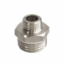 Ниппель VALFEX переходной НР 1 1/4" - НР 1" никель (80/5)