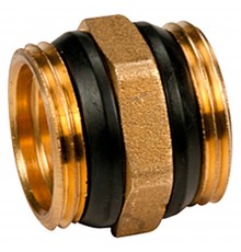 Ниппель Giacomini нехромированный с уплотнением 1 1/4", R189DY006