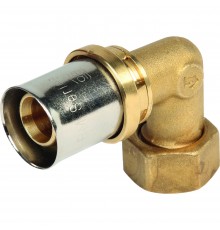 Угольник Giacomini с накидной гайкой и плоским седлом 1/2" x (16x2), RM130PY033