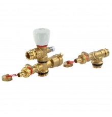 Узел смесительный Giacomini компактный и байпасс 1" комплект байпасс, R557KY004