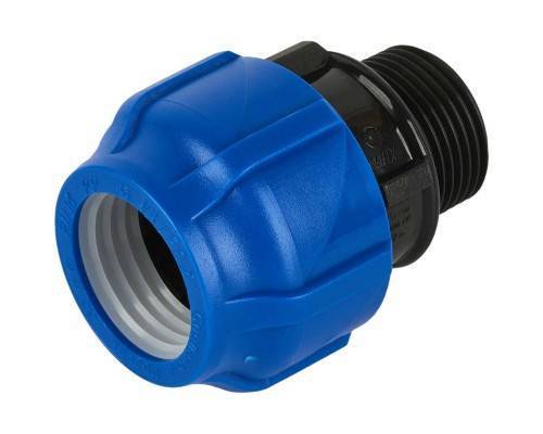 Муфта компрессионная соединительная c наружной резьбой 32х1 1/4" (Valfex) (80/20) Муфта компрессионная соединительная c наружной резьбой 32х1 1/4" (Valfex) (80/20)