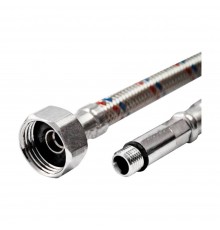 Подводка д/смес. сталь 1/2"хМ10х50 см VALFEX, пара