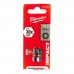 Насадка Milwaukee SHOCKWAVE PZ2 25мм (упак_2) 4932430863