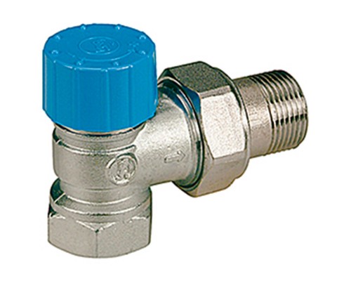 Клапан термостатический Giacomini угловой с резьб. подсоед. термоголовки 3/4", R401HX004