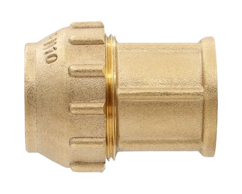 Муфта VIEIR для трубы ПНД S25x3/4"F (10) VER371