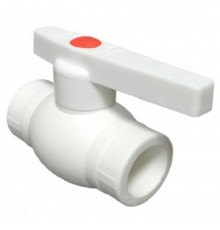 Кран MeerPlast шаровый PPRC 32 белый (1/30)