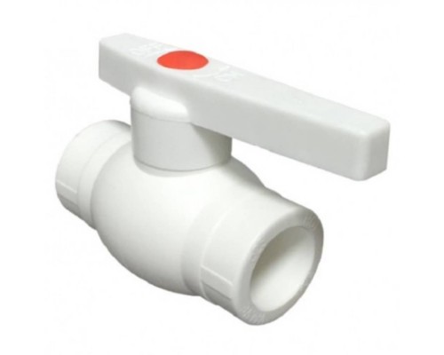 Кран MeerPlast шаровый PPRC 32 белый (1/30) Кран MeerPlast шаровый PPRC 32 белый (1/30)